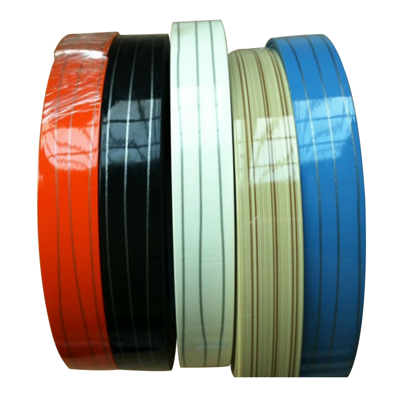 furniture accessories countertop 1*22mm pvc edge banding flexible plastic pvc strips