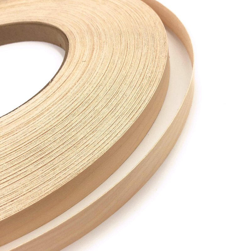 Prefinished Red Oak Wood veneer edge banding tape