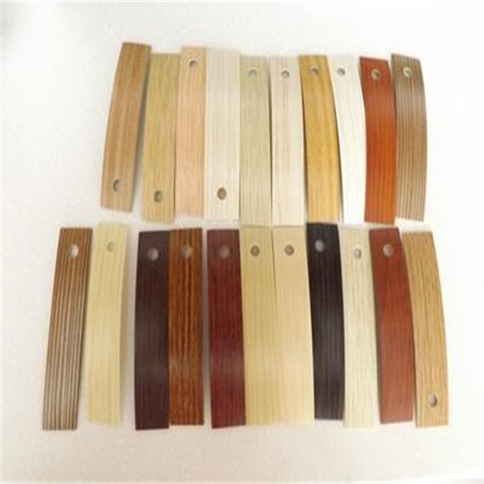 factory supply MDF board plastic edge strips plastic shelf edge banding edge trim