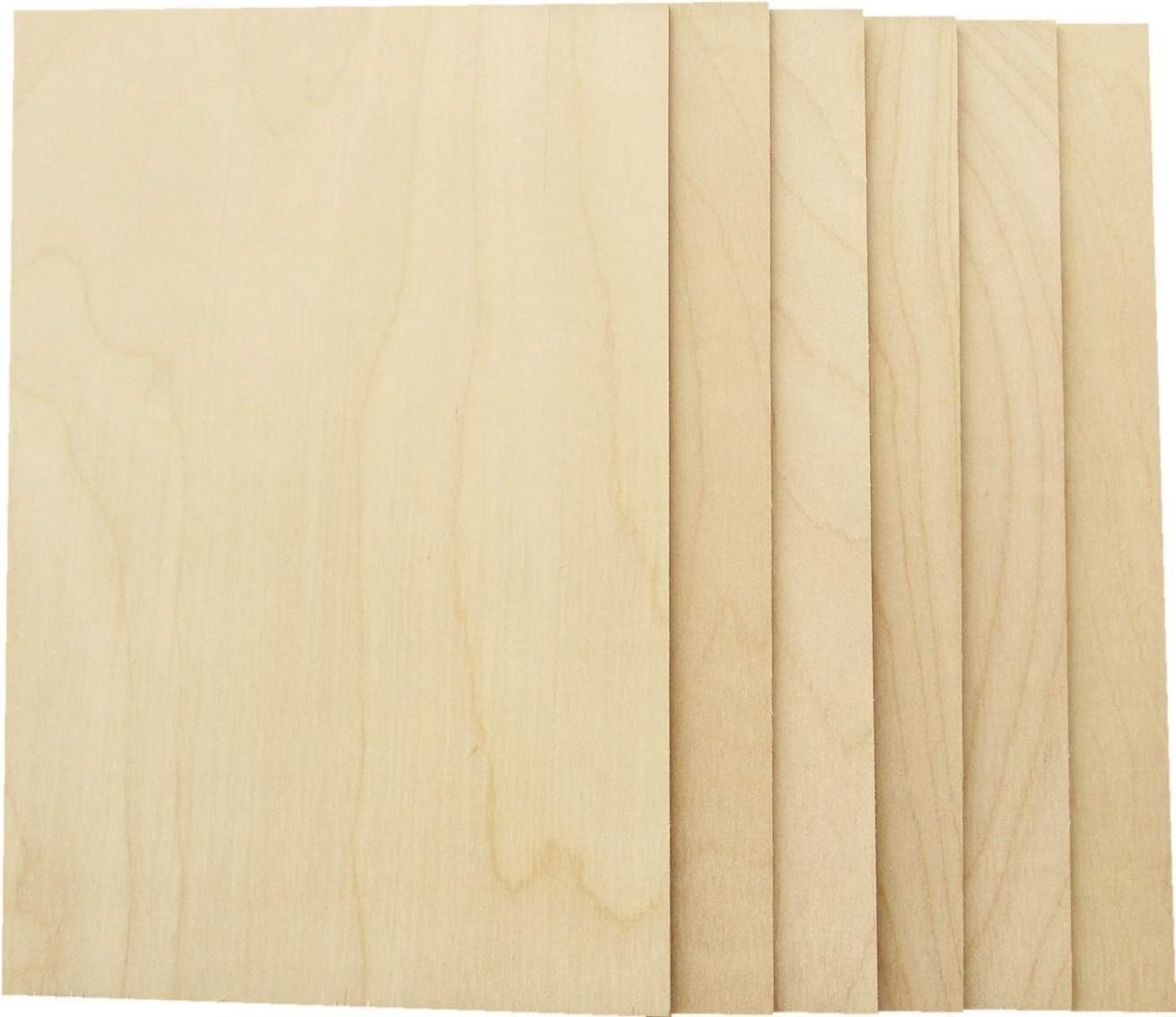 1mm 2mm 3mm 4mm 5mm 6mm 7mm High Quality Basswood Plywood Sheets for Laser Cutting