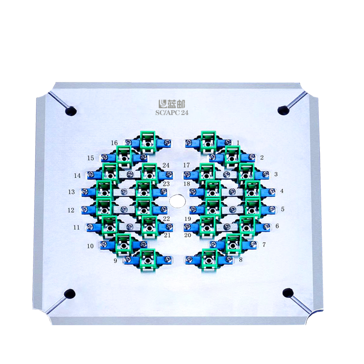 Lanyoucomto Stainless Steel S136 Fibre Optic Connector Polisher SC-APC-24 Optical fiber lapping fixture