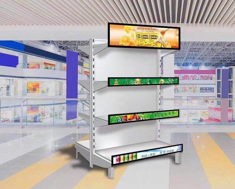 Smart Retail Digital Shelf LCD Display Supermarket Shelf Edge Shelves Stretch Touch Screen Strip Bar Advertising Screen Monitor