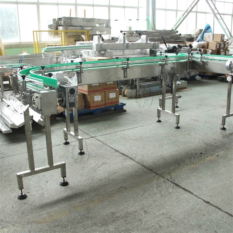 Leadworld Flexible chain conveyor stainless steel conveyor chains plastic chain conveyor