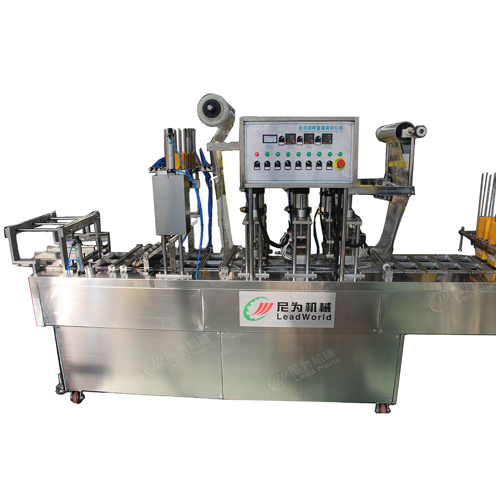 Leadworld Full automatic K cup Chocolate Sauce Cookies filling machine