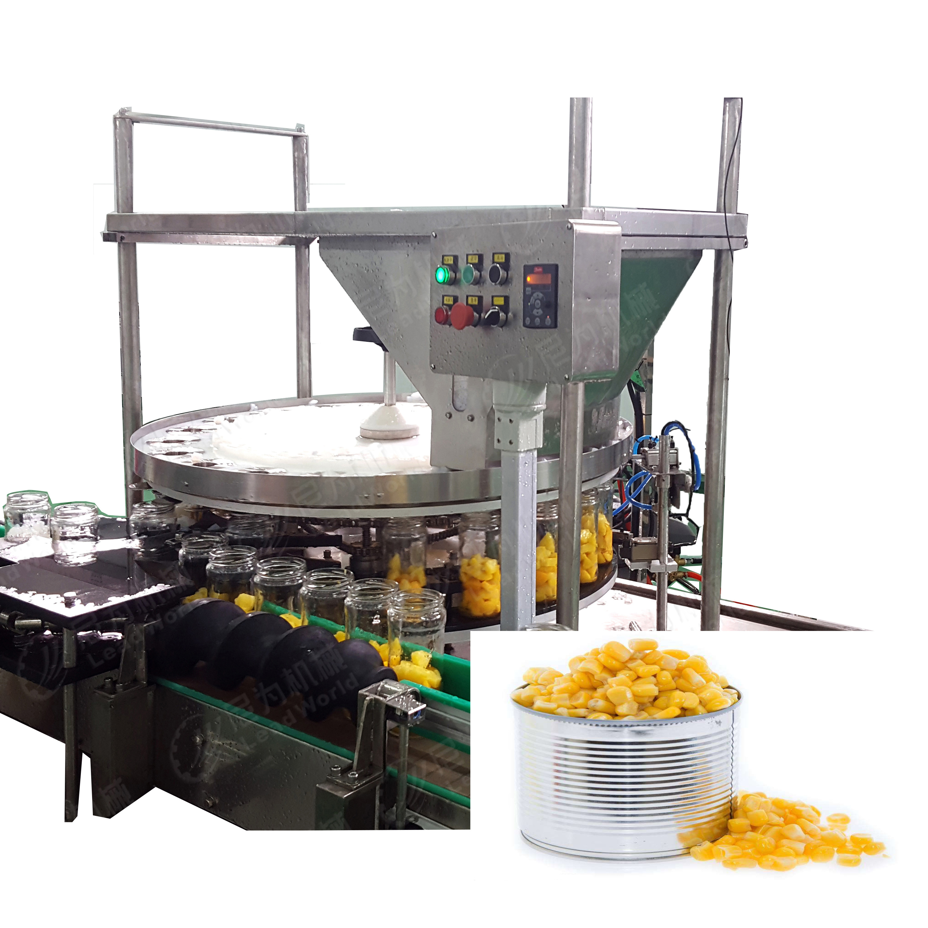 Sincere and reliable gold supplier,fully auto canned sweet corn processing machine