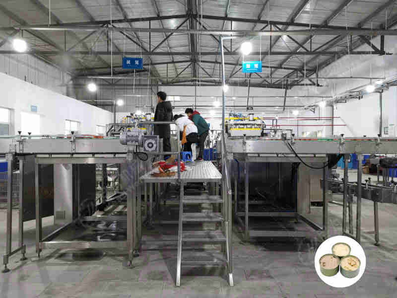 Automatic Pet Food Packing Machines Cat Food Canned Machines Pet Food Production Line