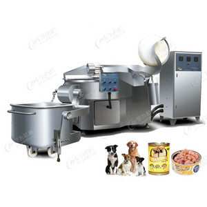 Leadworld Industrial Automatic Pedigree Chopped Ground Dinner Wet Dog Food Canned Production Line