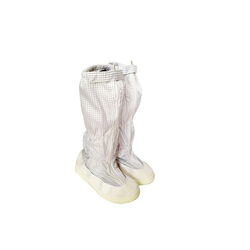 LN-1577108 PVC/SPU/PU High Quality Light Weight ESD Safety Shoes High Boots Working Boots For Lab Cleanroom