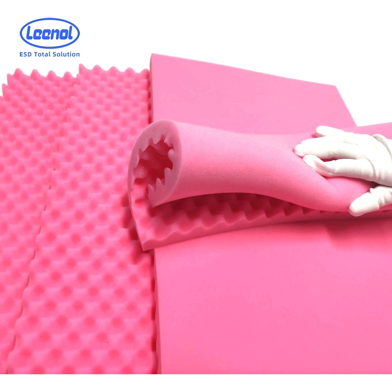 Leenol Packing Material Cutting Foam PU Foam Black ESD Foam