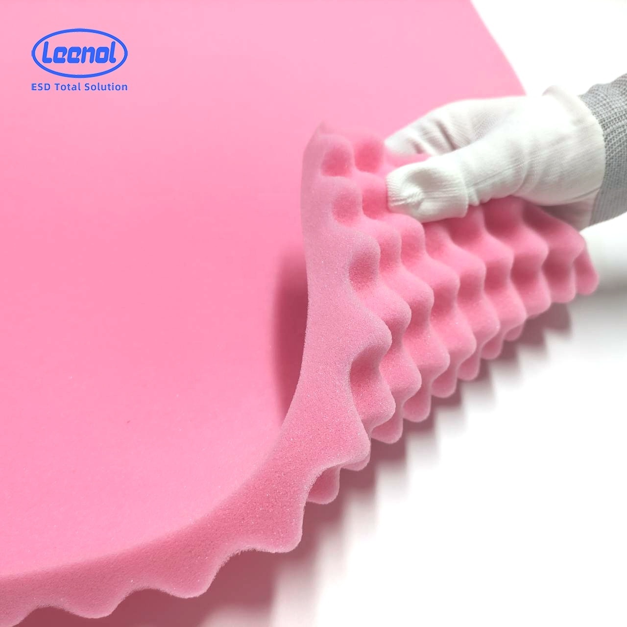 Leenol Packing Material Cutting Foam PU Foam Black ESD Foam