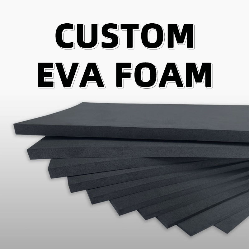 Leenol Custom Made Shockproof  Fireproof Lining EVA Foam Black White Anti-static ESD EVA Foam