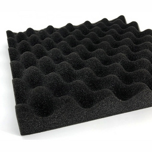 LEENOL- 1507020DP Anti-Static PU Foam ESD Packing Foam Lined Corrugated Box decorative fire retardant acoustic egg crate foam