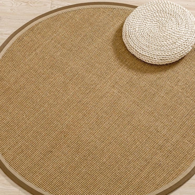 2023 Best Selling Wholesale Natural Waterproof Sisal Sea Grass Jute Carpet And Rugs Natural Latex Backing