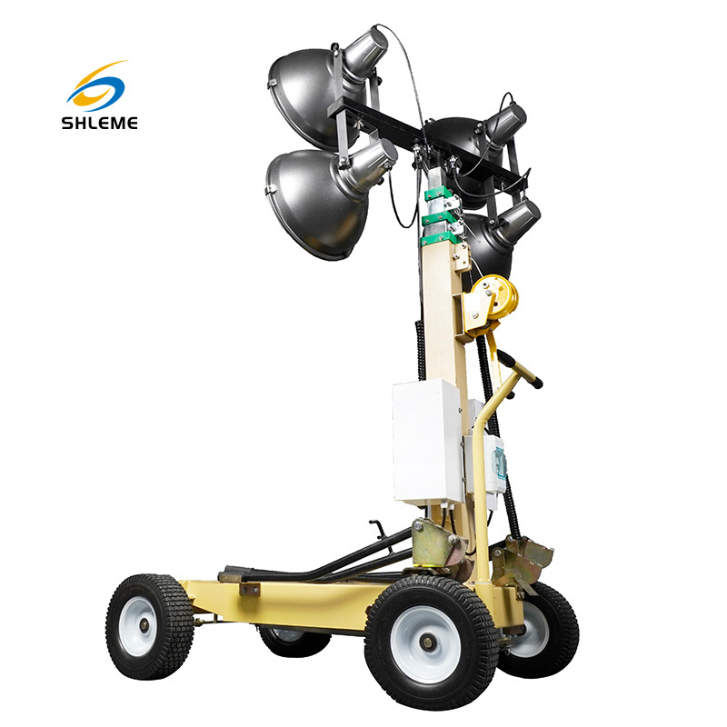 Wholesale cheap price 4000W construction emergency rescue metal halide light tower