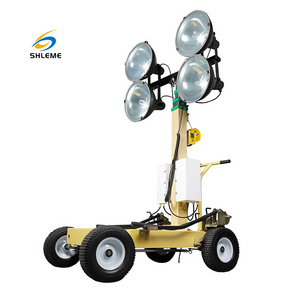 Wholesale cheap price 4000W construction emergency rescue metal halide light tower