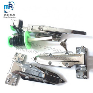 1178 Lock +1460 Hinges Cold Room Hinged Door Hardware Lock Hinge