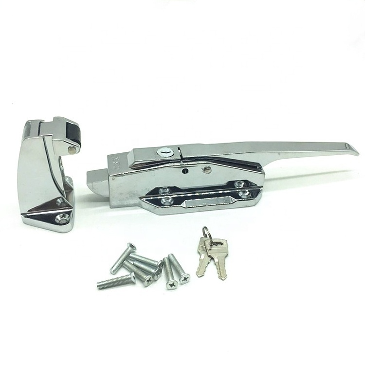 Coolmax CM-1178-L /P Stainless Steel Zinc Alloy Cold Room Door Handle Lock Latch