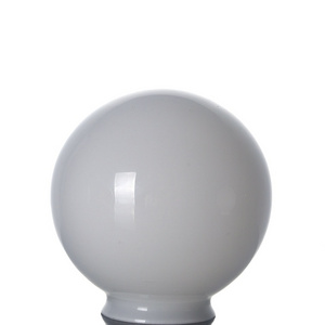 Mouth Blown Modern Milk White Opal Shiny Round Glass Globe Lamp Shade Lighting Cover for Ceiling Light Wall Lamp Fixture