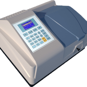 Split Beam UV/VIS Spectrophotometer with range 190-1100nm low noise and low stray light