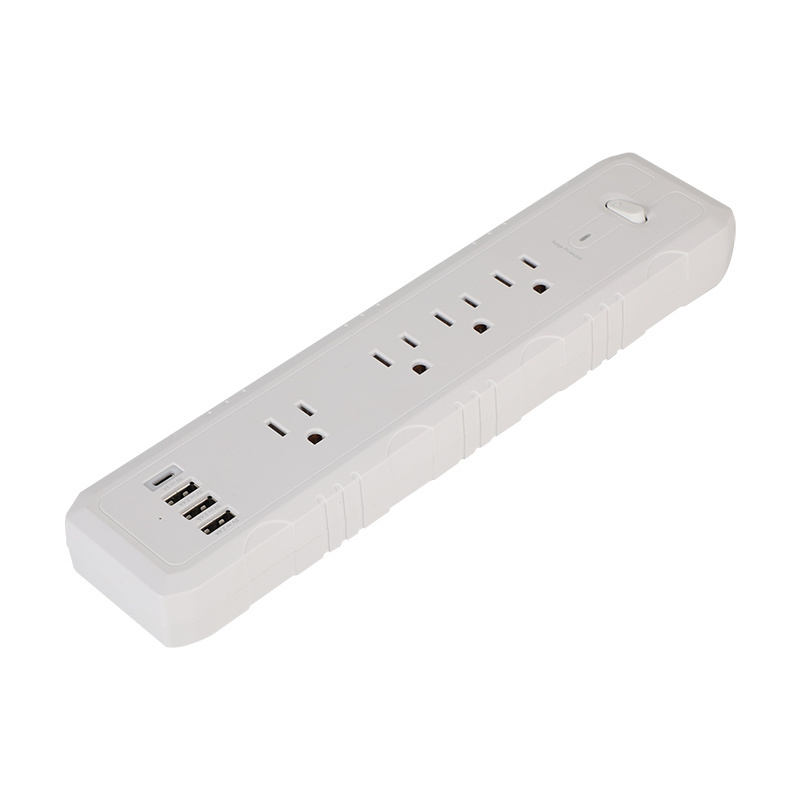 TEL American smart power socket charged surge protector plug mobile home USB charging socket