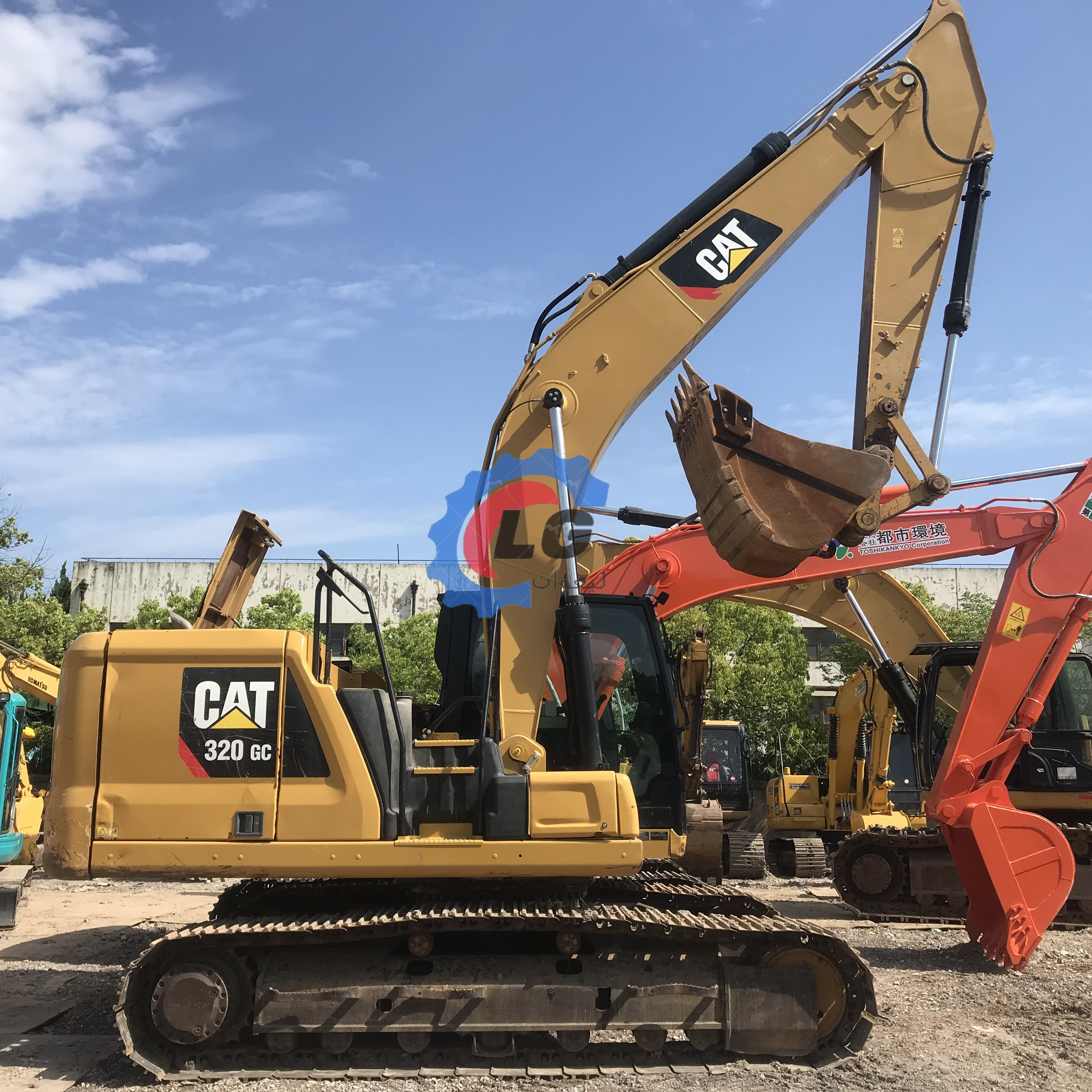 on sale Original Caterpillar 320gc excavator 20 tons used, excavadora CAT 320 320GC 320GX 320NG 323 325 326 329 330 excavator