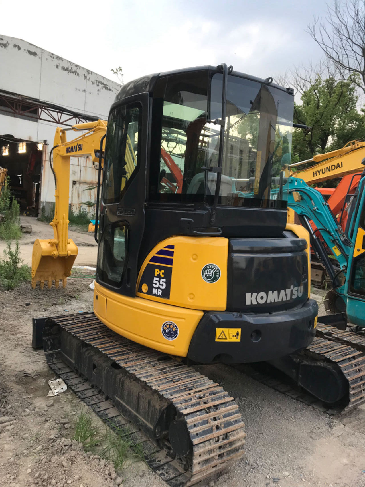 Komatsu PC55MR PC55 Hydraulic Excavator PC55MR-2 Small Digger Machine for Sale in Stock PC 55 55MR-2 Almost New 2020 2019 Cheap