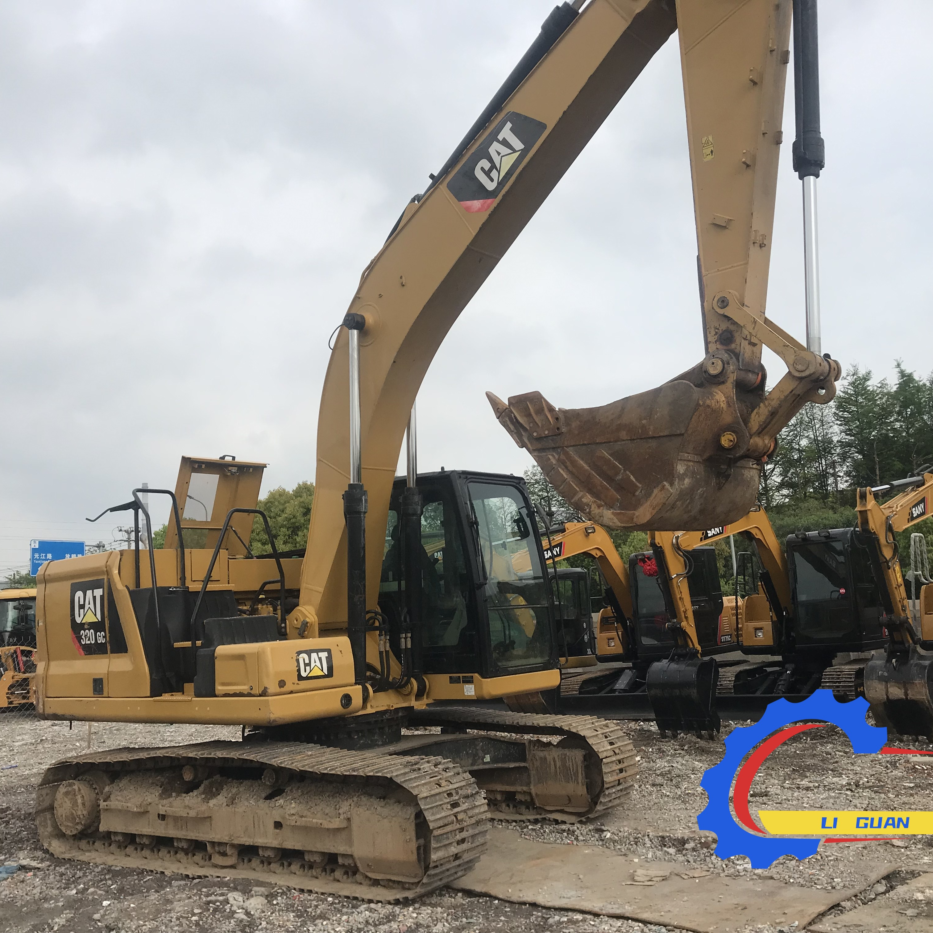 on sale Original Caterpillar 320gc excavator 20 tons used, excavadora CAT 320 320GC 320GX 320NG 323 325 326 329 330 excavator