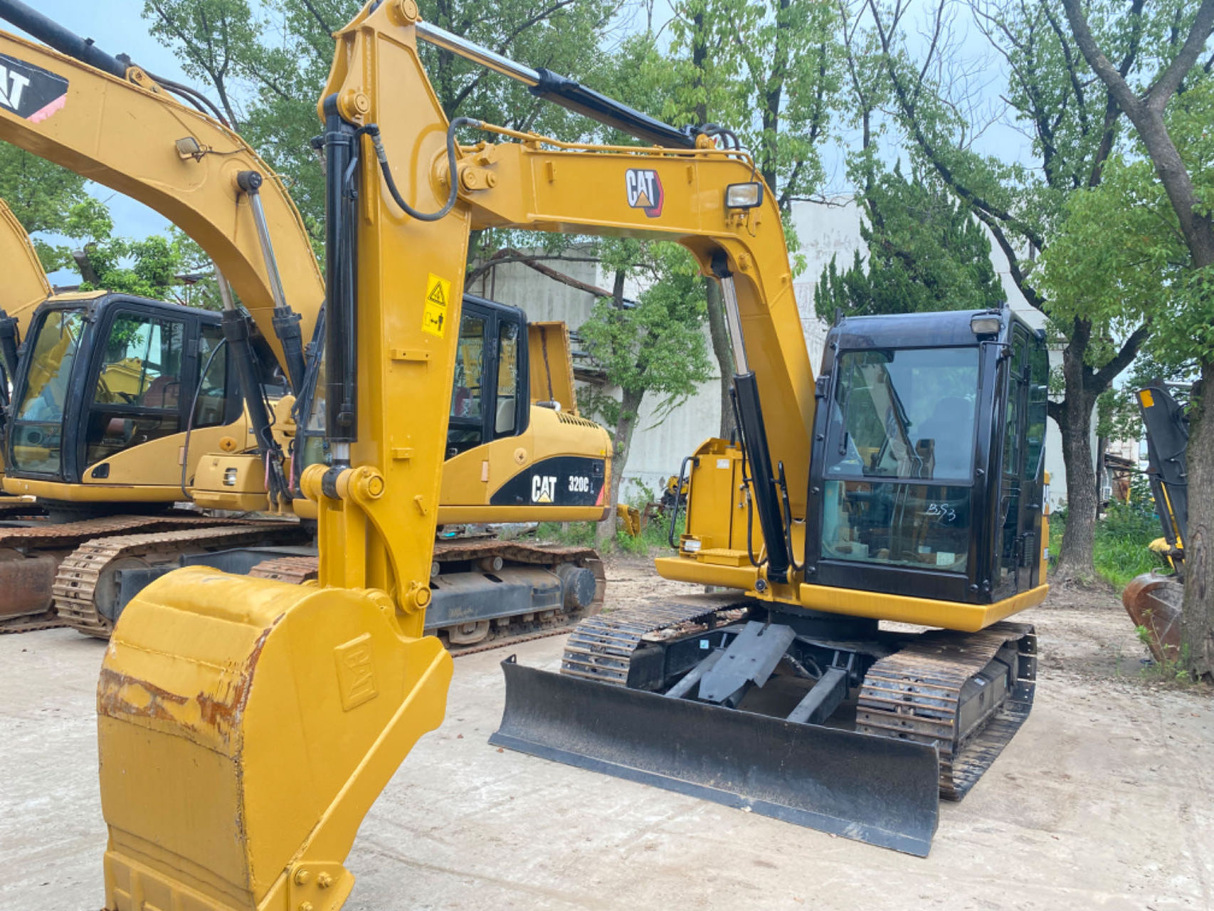 CE EPA USA digger 8 ton Second Hand crawler caterpillar 307 Original Used excavator 307 CAT 307e