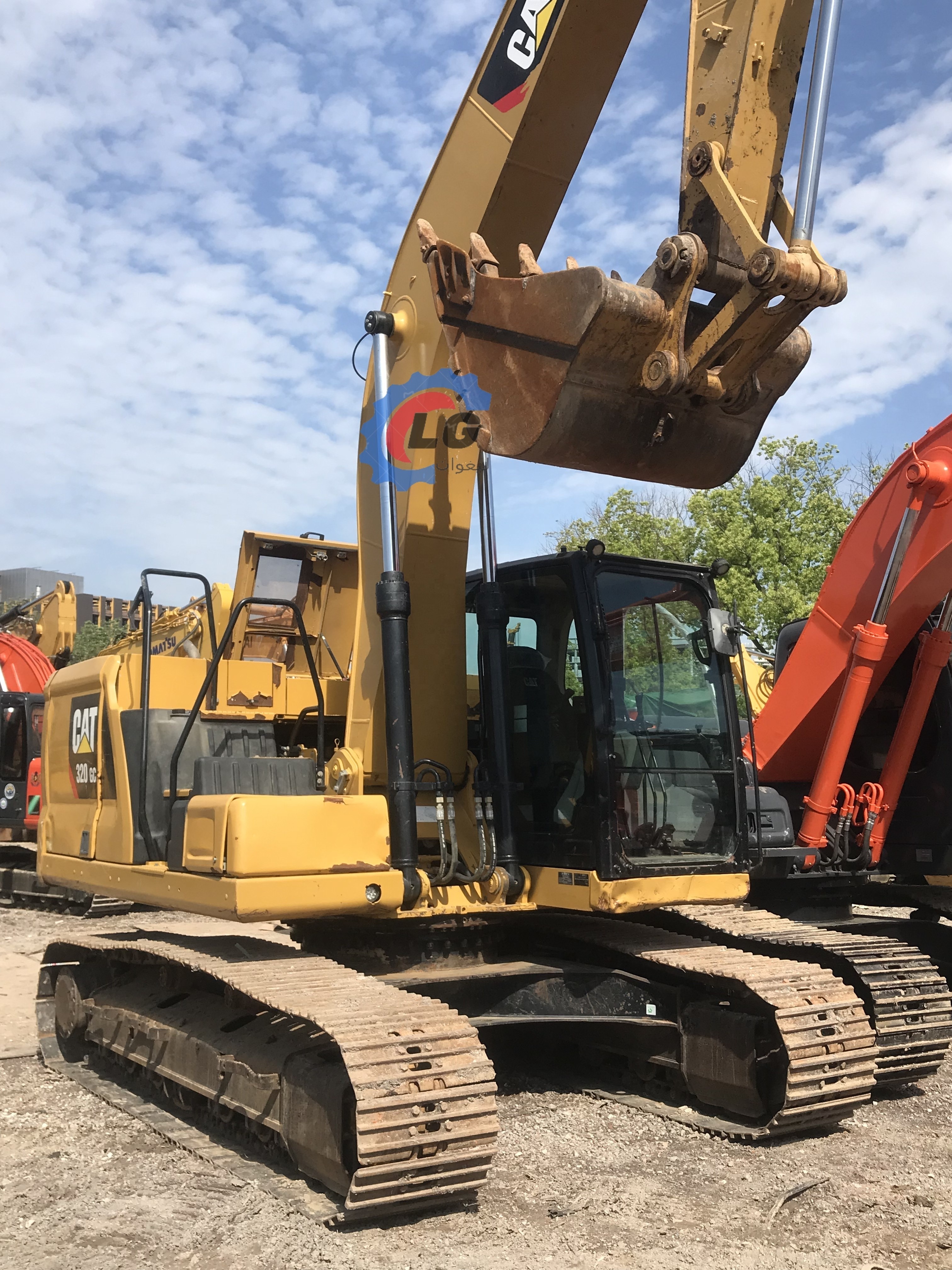 on sale Original Caterpillar 320gc excavator 20 tons used, excavadora CAT 320 320GC 320GX 320NG 323 325 326 329 330 excavator