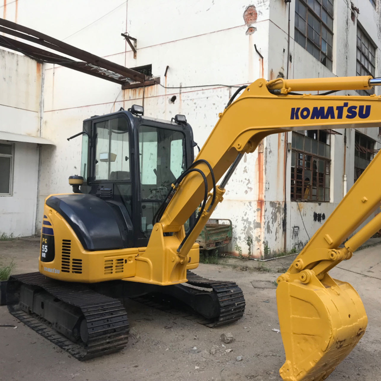 Komatsu PC55MR PC55 Hydraulic Excavator PC55MR-2 Small Digger Machine for Sale in Stock PC 55 55MR-2 Almost New 2020 2019 Cheap