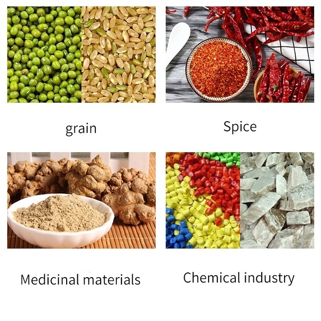 industrial pepper chili seed dried ginger turmeric seaweed superfine powder grinder grinding pulverizer making machine automatic