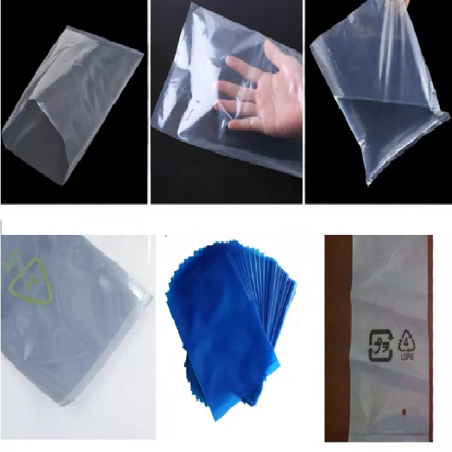 plastic film sheet roll cutting bag mini polythene plastic Heat Sealing Cutting bag making machine fully automatic