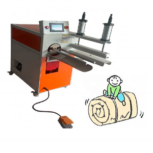 CNC pillow and quilt roll coiling packing press machine cushion mattress press Rolling Coiled packing Machine automatic