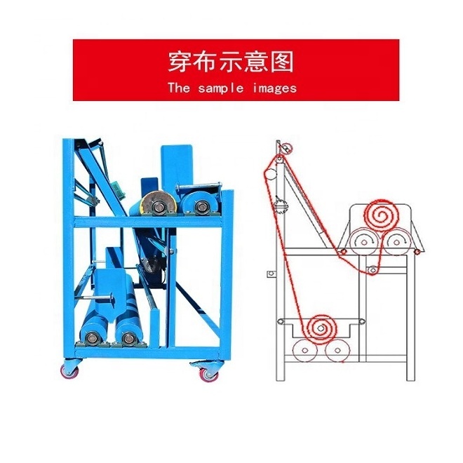 textile finishing cloth rolling winding inspection and rolling machine fabric measuring rolling machine price automatic