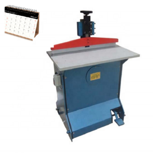 calendar spiral wire coil binding installing machine  calendar making machine automatic