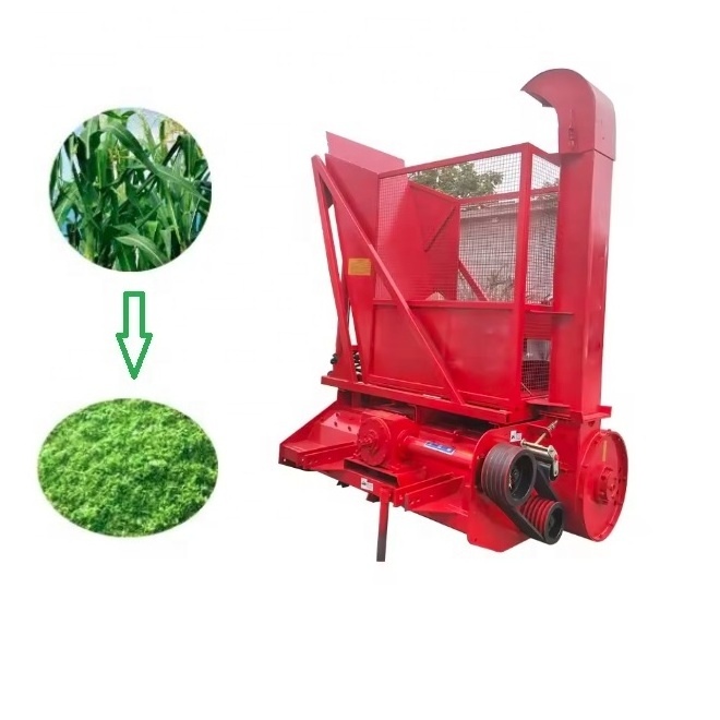 Multi Functional Grass Harvesting Machine Corn Cornstalk Harvester Machine Corn Silage Combine Forage Harvester Machine in Usa