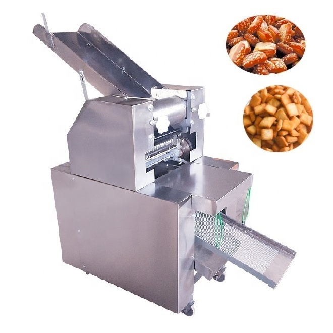 electric chin chin chinchin cutting cutter strips making machine Dough Cubes chinchin making machine Industrial automatic