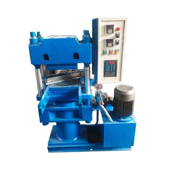 Silicone logo label Making Machine rubber silicone vulcanizing press machine rubber silicone moulding molding machine automatic