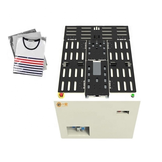 industrial laundry clothes packing machine t shirt t-shirt folding clothes machine automatic