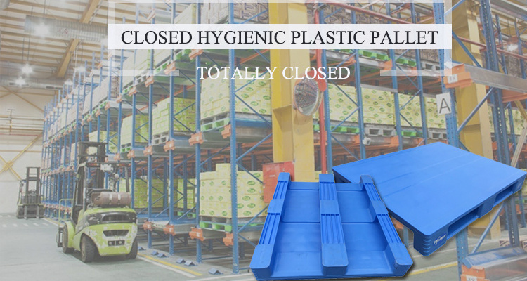 Heavy duty hygiene plastic pallets for food