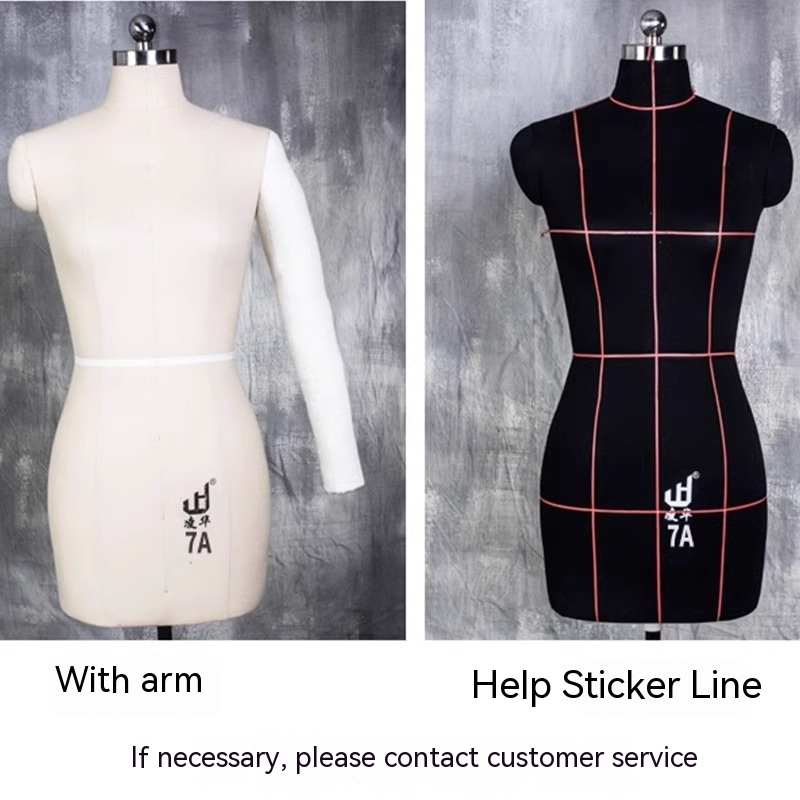 Cheap mannequin seamstress half-body Female adjustable dressmaker Dress tailoring mannequin Japanese size tailor couture