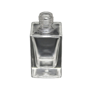 Wholesale 10ml square car perfume bottle hanging Air Freshener Empty bottle with cork