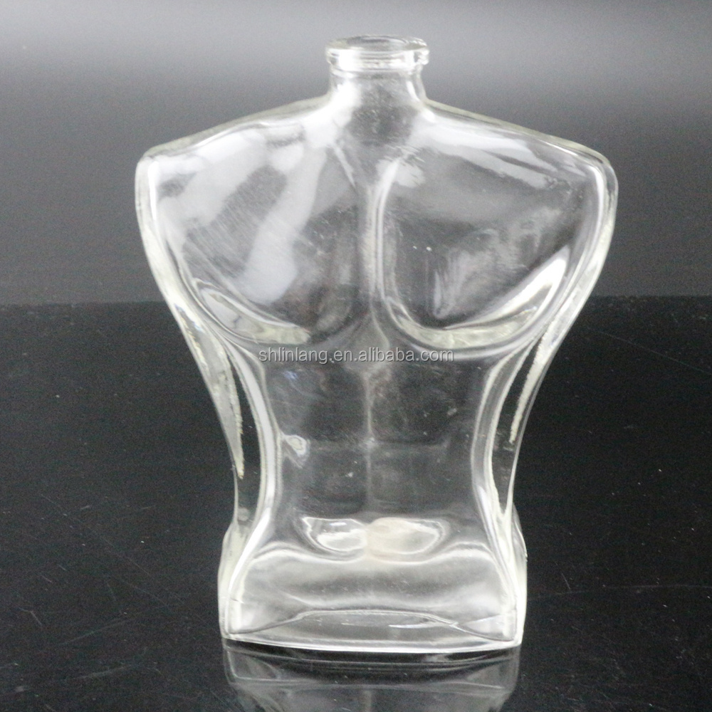 wholesale body shaped perfume glass bottle men shape perfume bottle