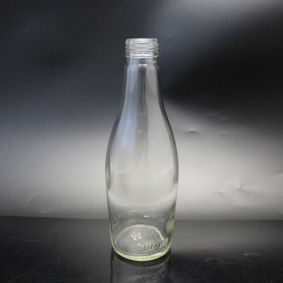 330ml custom logo embossed empty soda bottles for sale