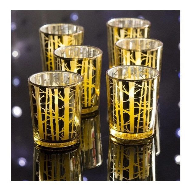 Shanghai Linlang New Style glass candle cup holder crystal candle holders decorative