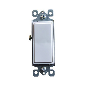 Shanghai Linsky 15A 125V-277V Paddle Rocker Light Switch White