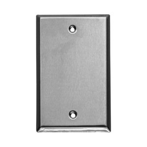 Plastic wallplates blank wall plates 1 gang blank,white