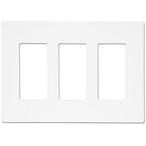 Shanghai Linsky Plastic Electrical White trip Decorator Screw less Wall Plate switch cover