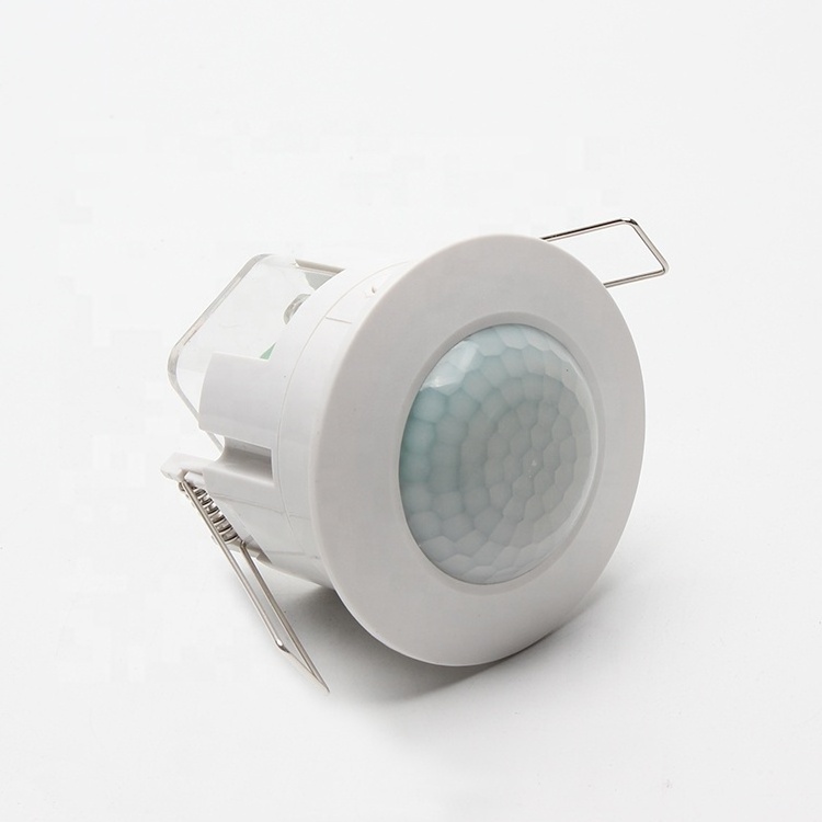 Ceiling Recessed Motion Detector 360 Degree PIR Motion Sensor