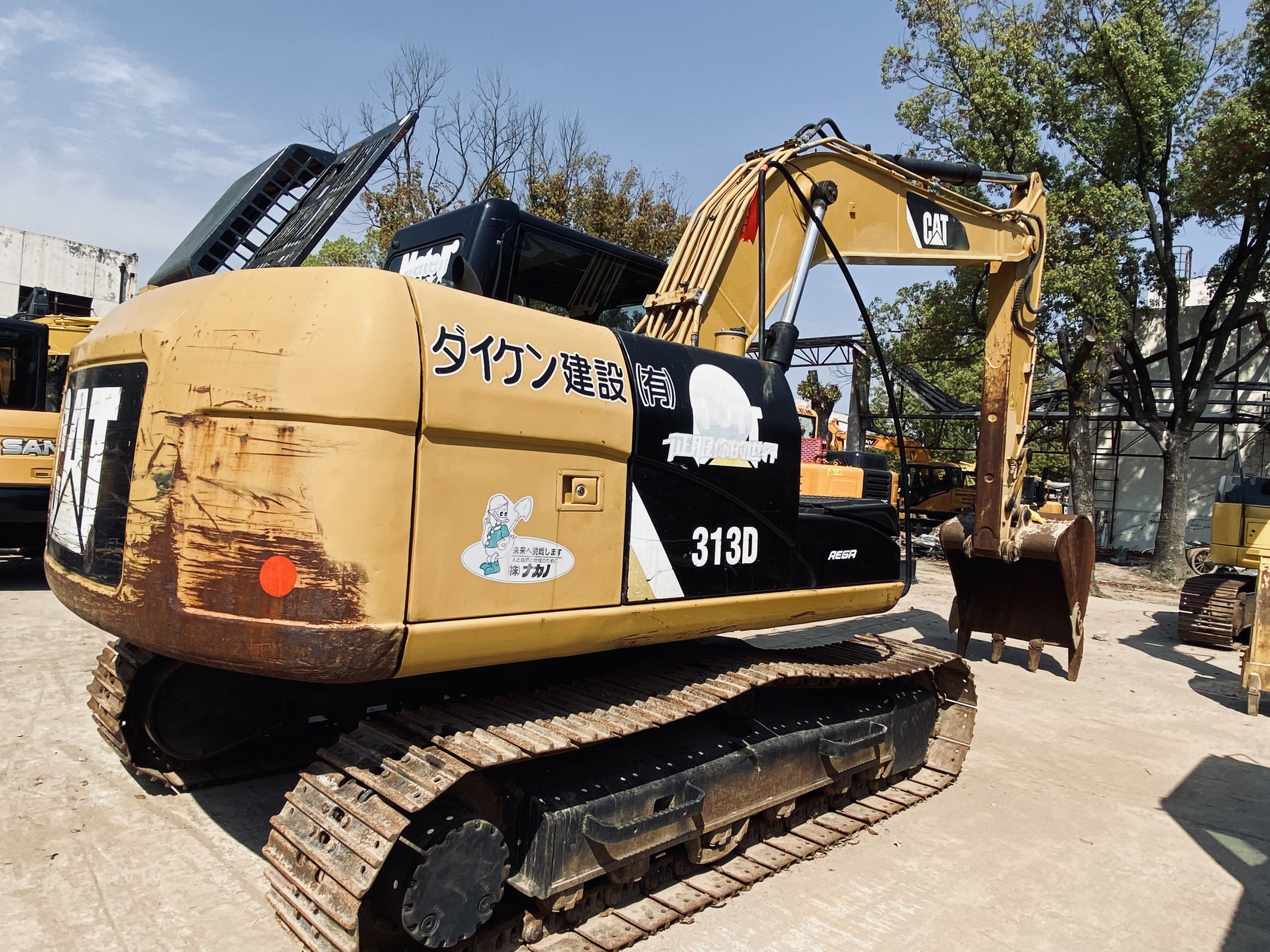 13ton Kat original condition 13ton high quality used excavator CAT 313C excellent performance machine second hand excavators